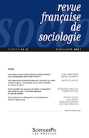 Revue française de sociologie 62-2